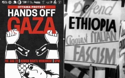 Bas les pattes devant Gaza, comme il y a 90 ans devant l’Éthiopie !