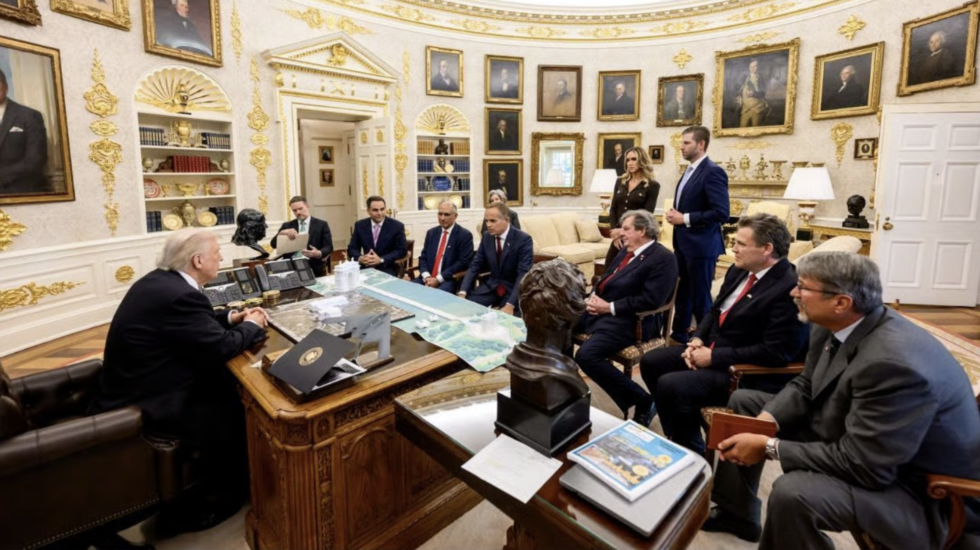 Photo du bureau ovale